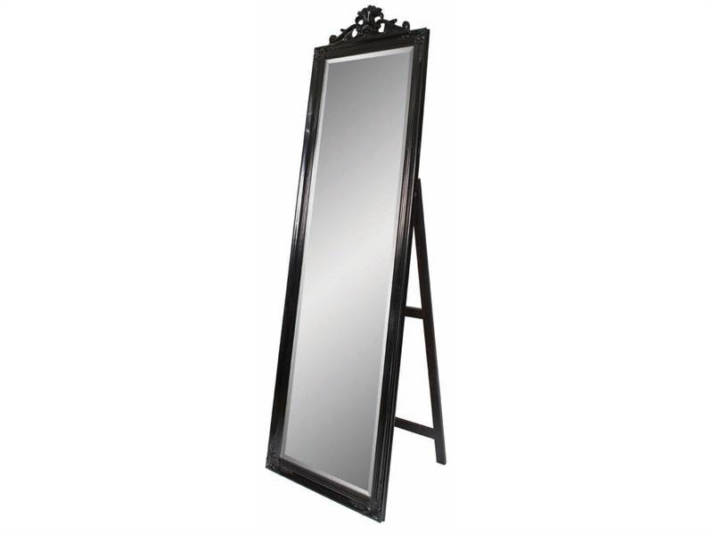 30 Photos Black Free Standing Mirrors