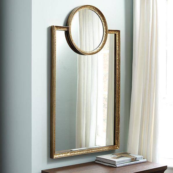 20 Inspirations Square Gold Mirrors