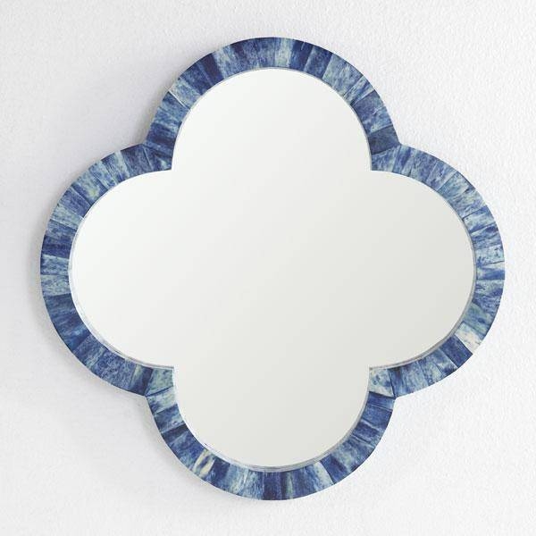 30 Inspirations Blue Round Mirrors