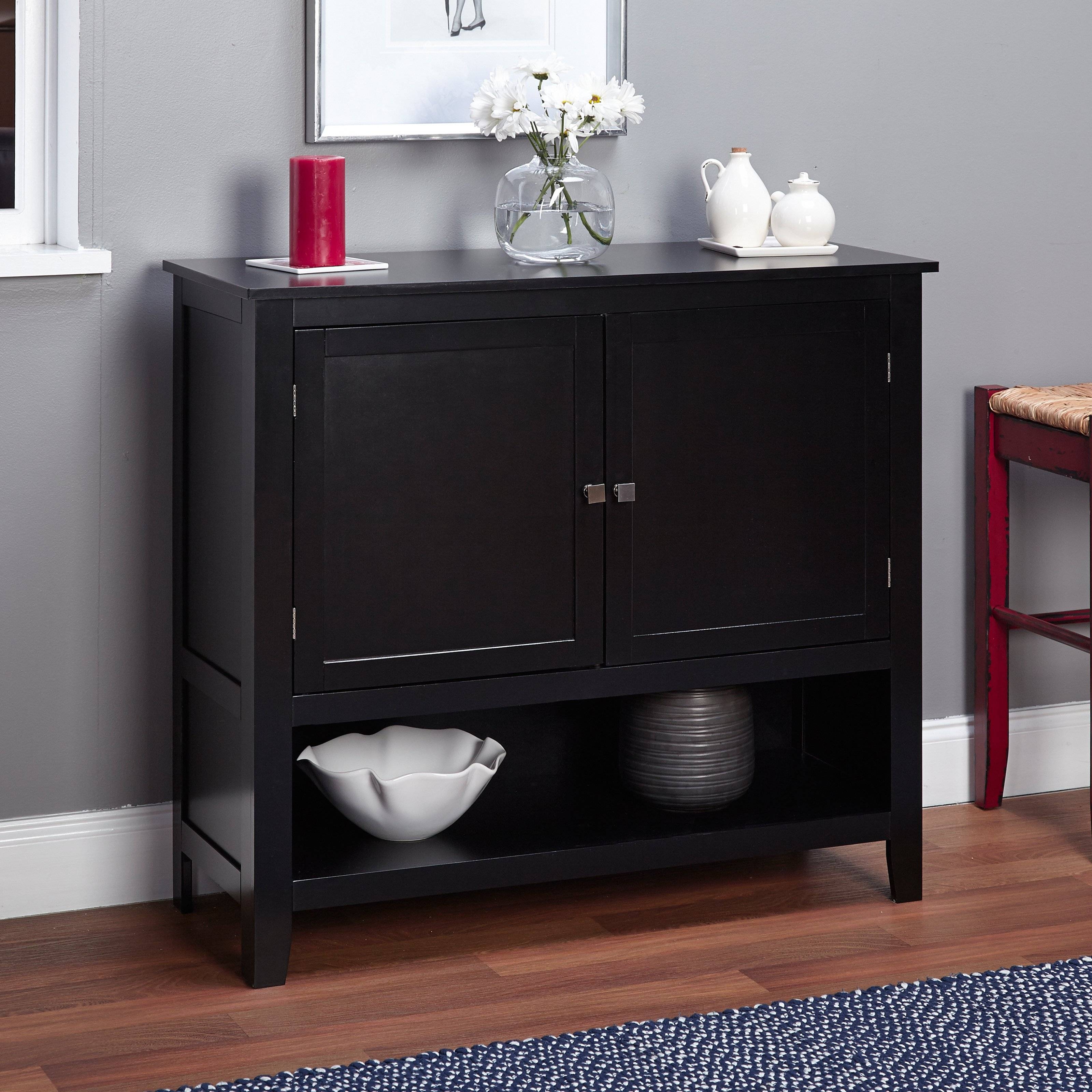 The Best Small Black Sideboard