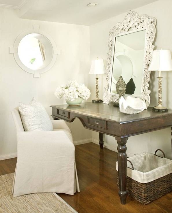 20 Photos White Rococo Mirrors