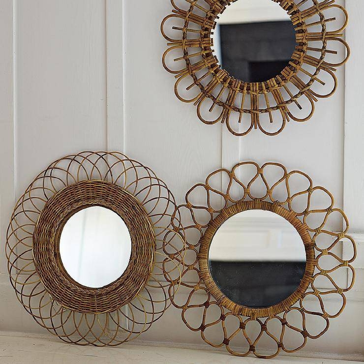 15 Best Ideas Rattan Wall Mirrors