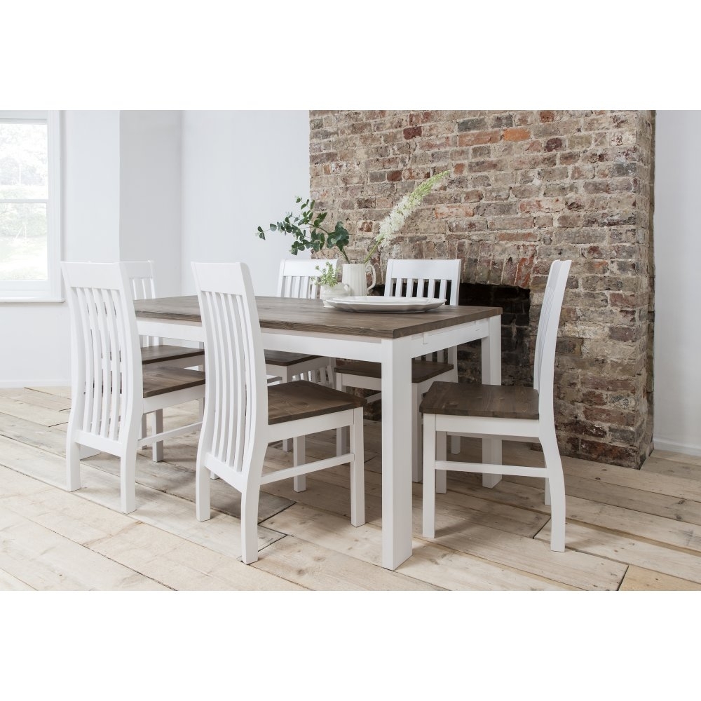 20 Best Collection of Pine Wood White Dining Chairs