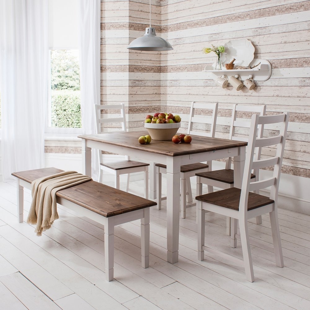20 Inspirations Pine Wood White Dining Chairs