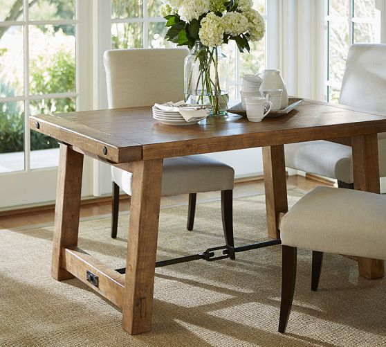 It is available in alfresco brown and in the gray wash as well! 20 Inspirations of Gray Wash Benchwright Extending Dining ...