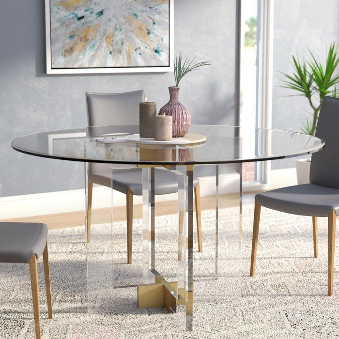 20 Collection of Round Glass Top Dining Tables
