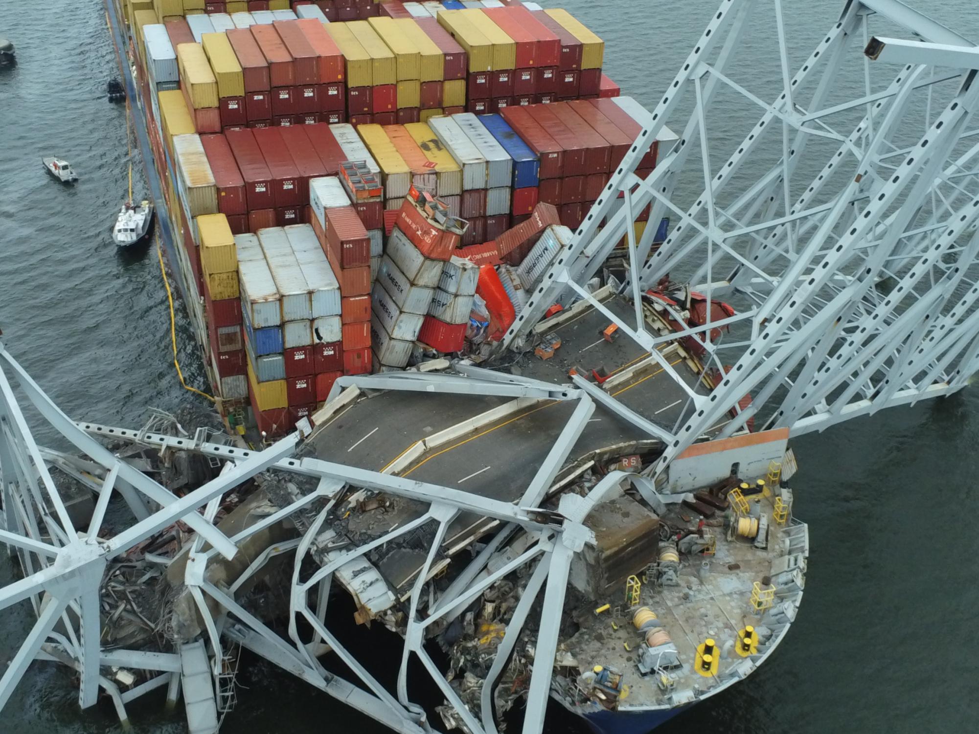 How will the collapse of Baltimore’s nearly 50yearold Key Bridge