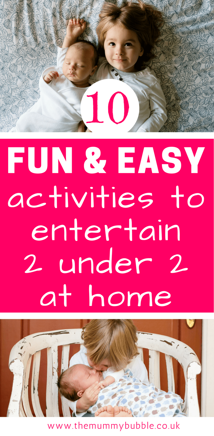 10 fun indoor activities to entertain two under two The Mummy Bubble