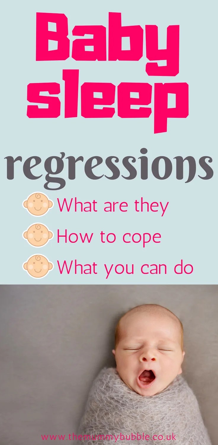 How to cope with sleep regressions in the first year The Mummy Bubble