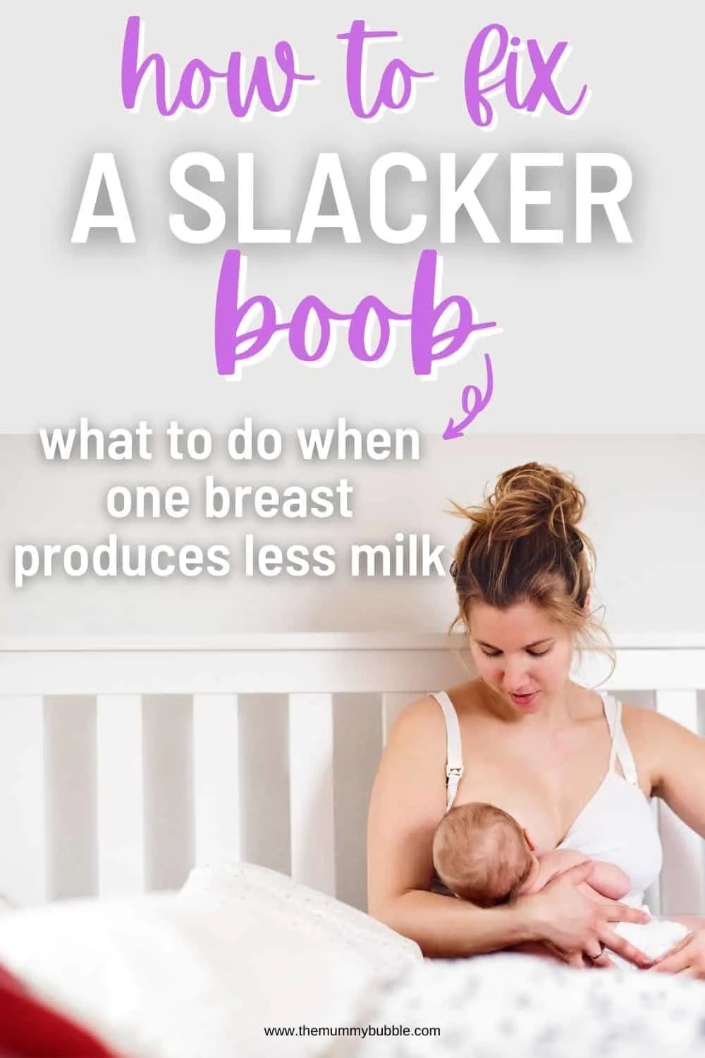 What to do when one breast is producing less milk The Mummy Bubble