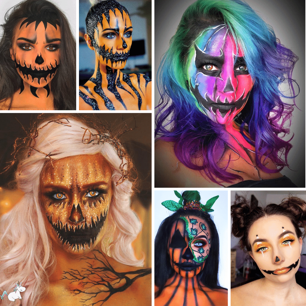 17 Pumpkin Face Paint Ideas You'll Want To Try! The Mummy Front
