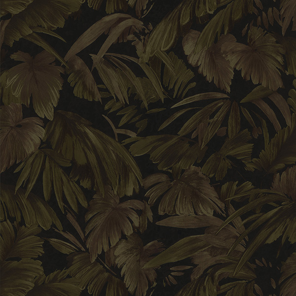 Raven Black Palm Tree Leaf Texture Wallpaper Wallpaper And Borders