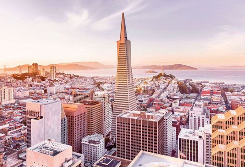 San Francisco Morning Wall Mural Full Size Large Wall Murals The