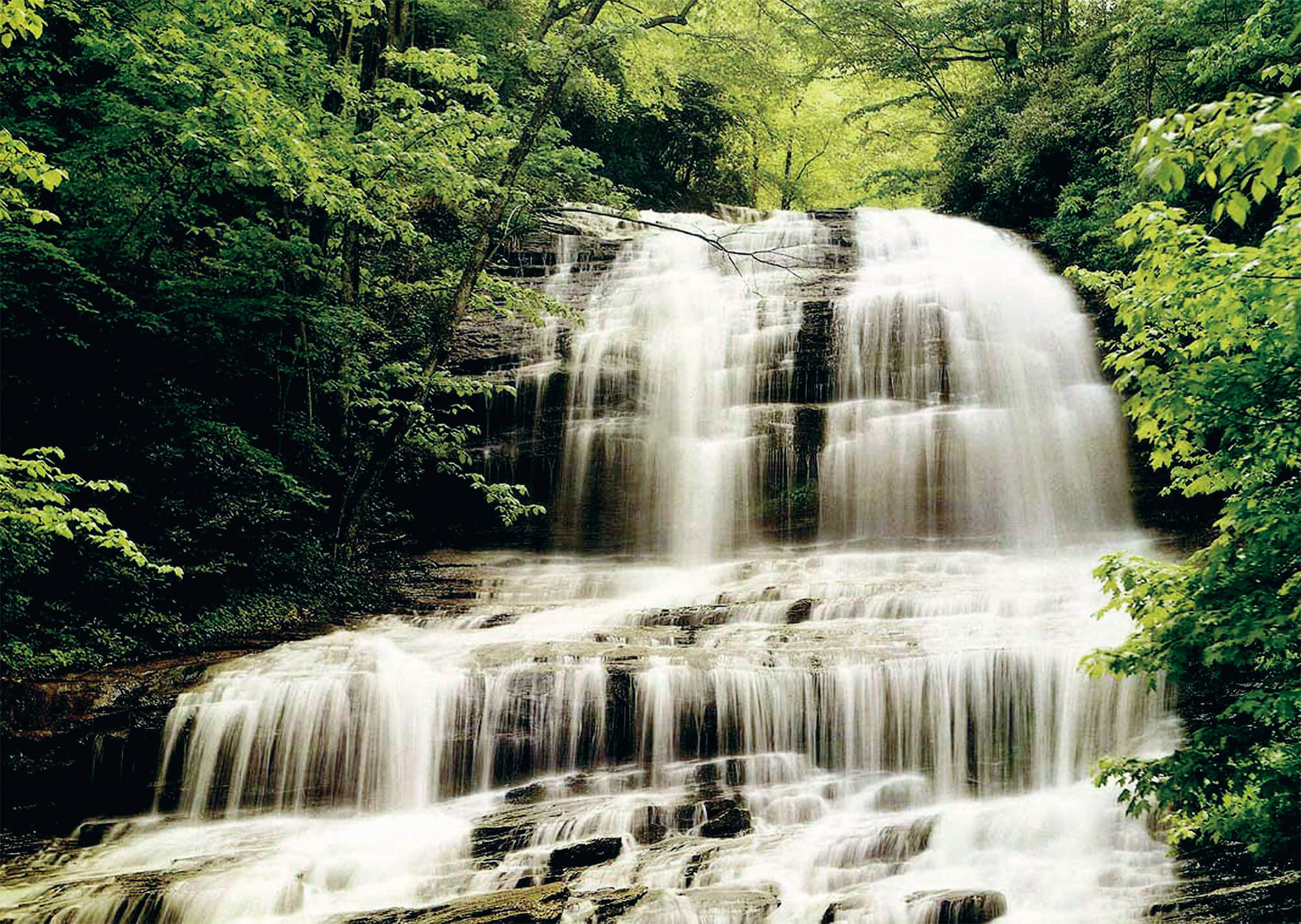 Cascades 1803 Wall Mural Full Size Large Wall Murals The Mural Store