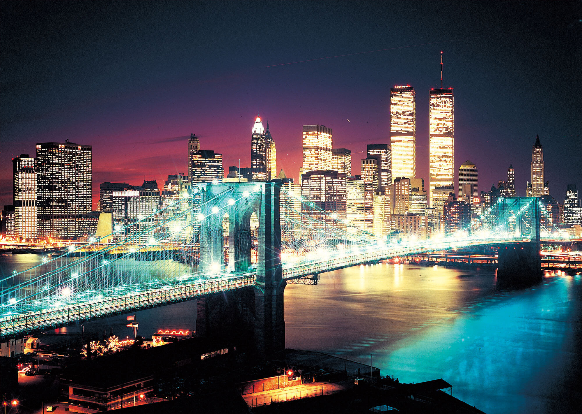 New York Bridge Wall Mural DS8071 Full Size Large Wall Murals The