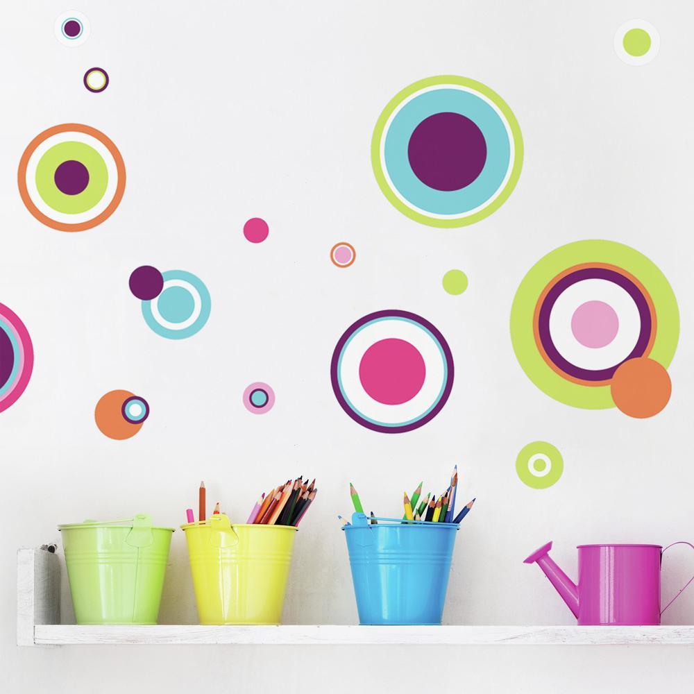 CRAZY DOTS PEEL & STICK WALL DECALS Peel And Stick Decals The Mural Store