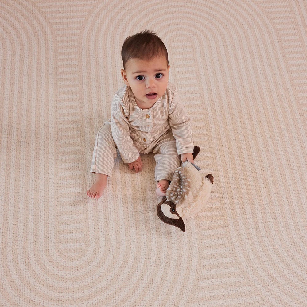Large Foam Play Mat Blush Terrazzo/Arch