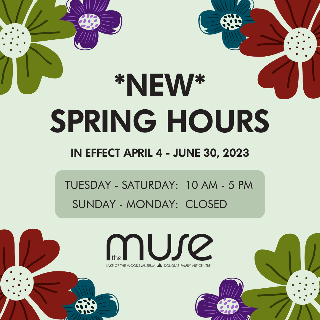 *NEW* Spring Hours. In Effect April 4 June 30, 2023 The Muse Lake