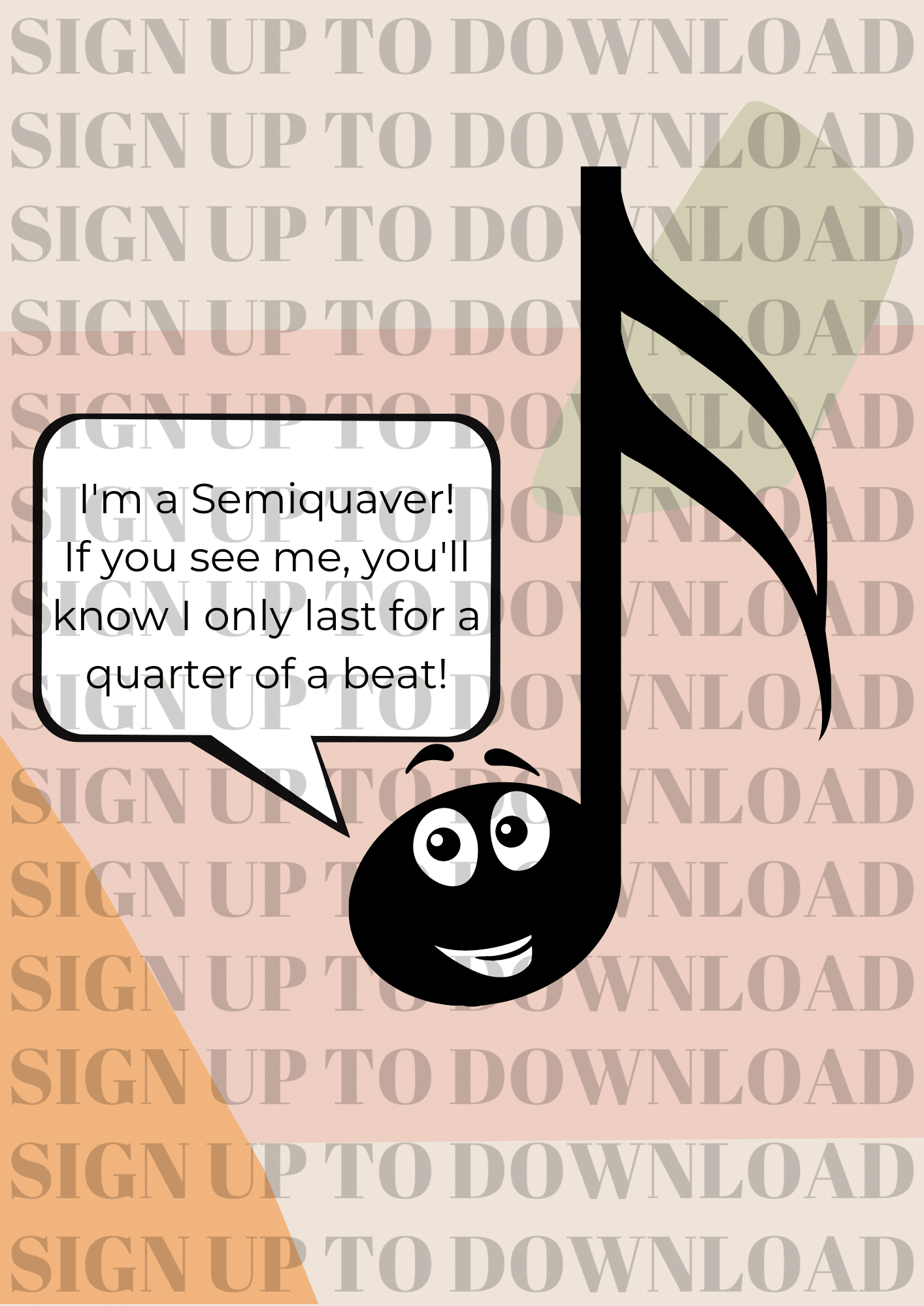 Fun Musical Notes Posters KS1 // The Musical Me