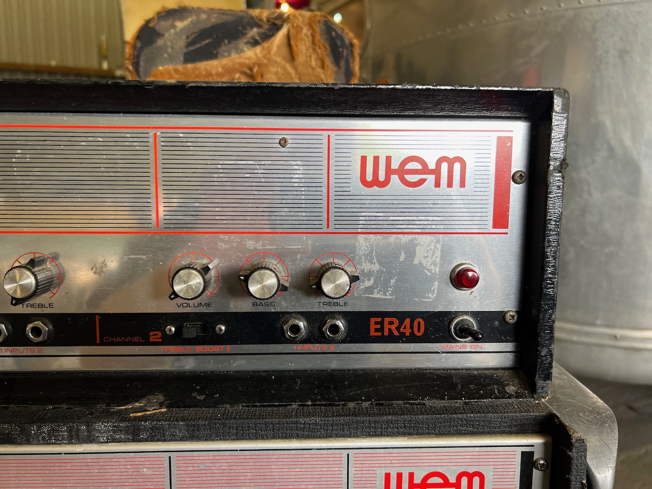 Vintage 1960s WEM ER40 GX40 Guitar PA Amplifier Ronnie Lane