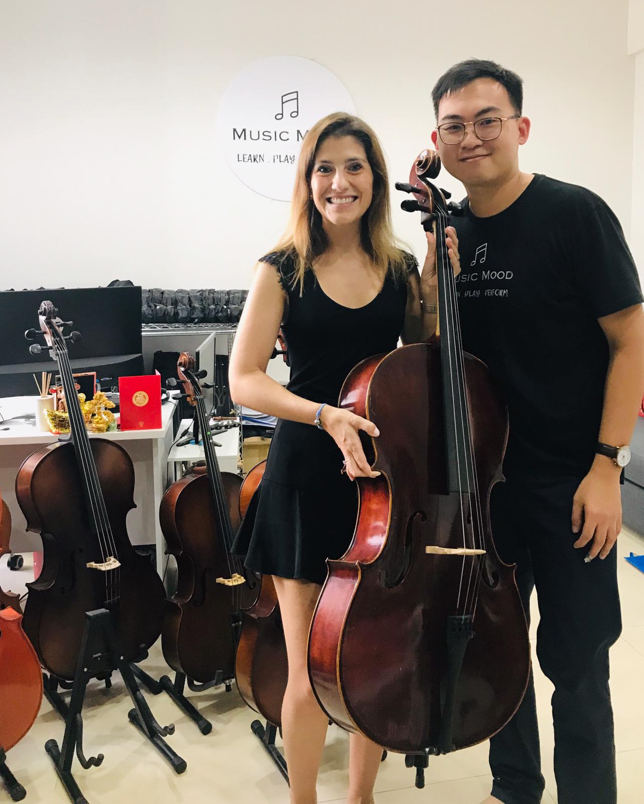 Beginner Cello Lessons Home or Studio Lessons in Singapore