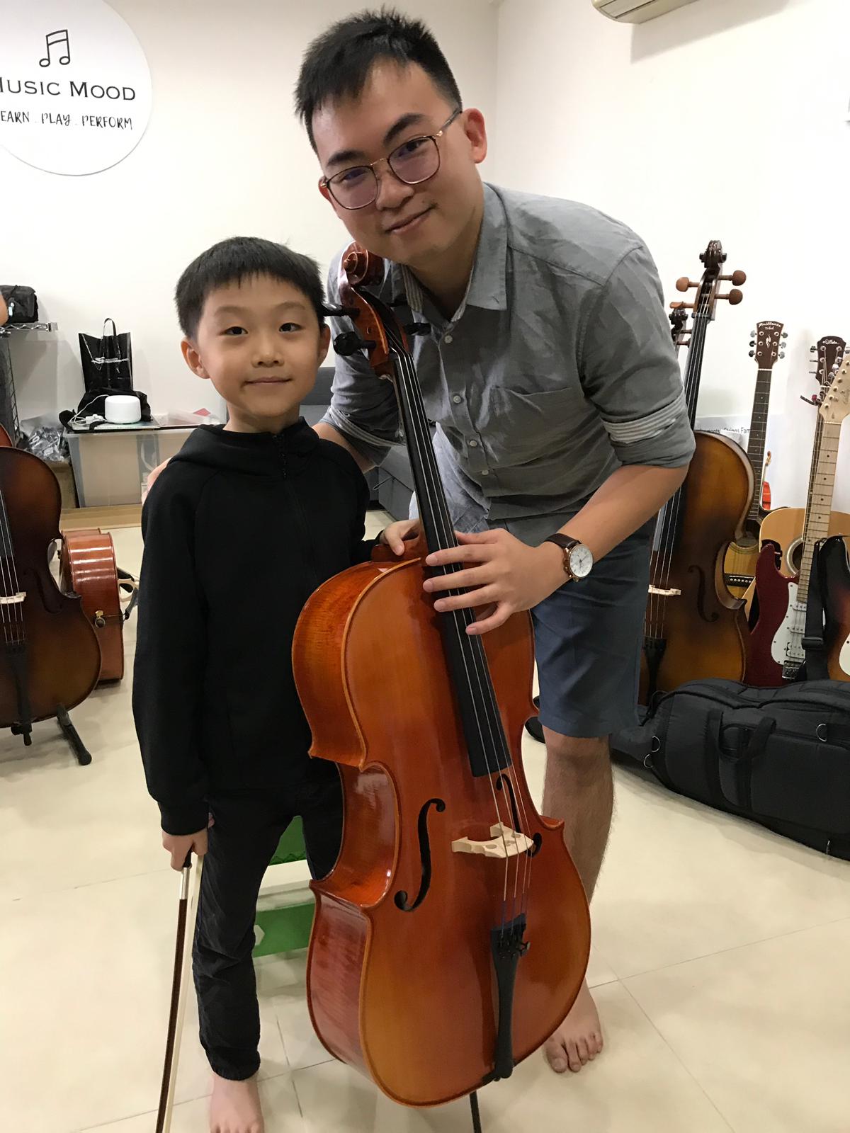 Singapore Kids Cello Lessons Cello Rental Available