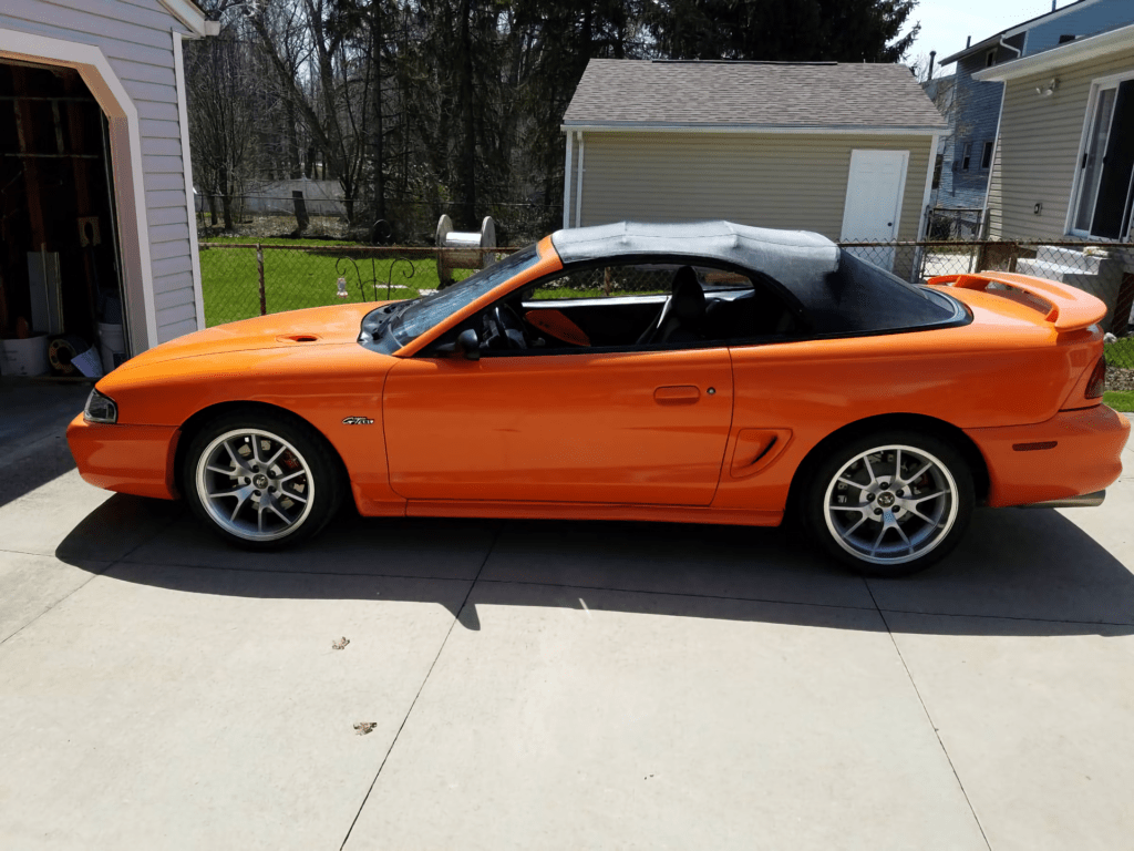 Tangerine Mustang GT Convertible Perfect Summer Cruiser The Mustang