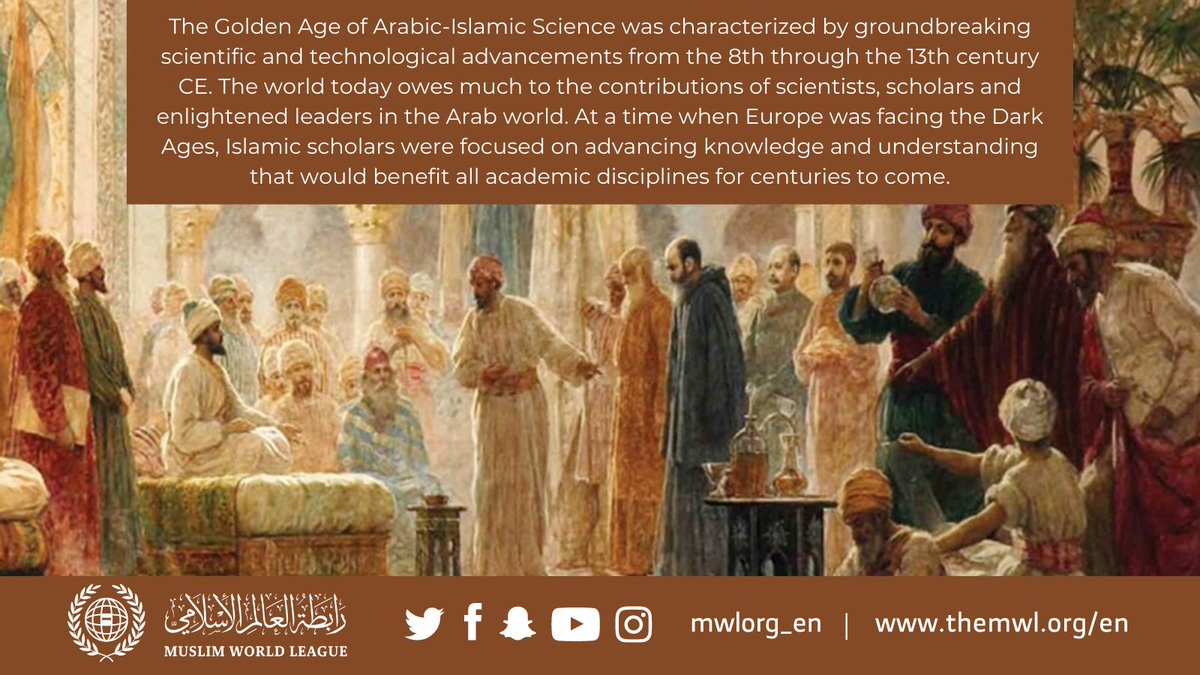 The Golden Age of ArabicIslamic Science was characterized by