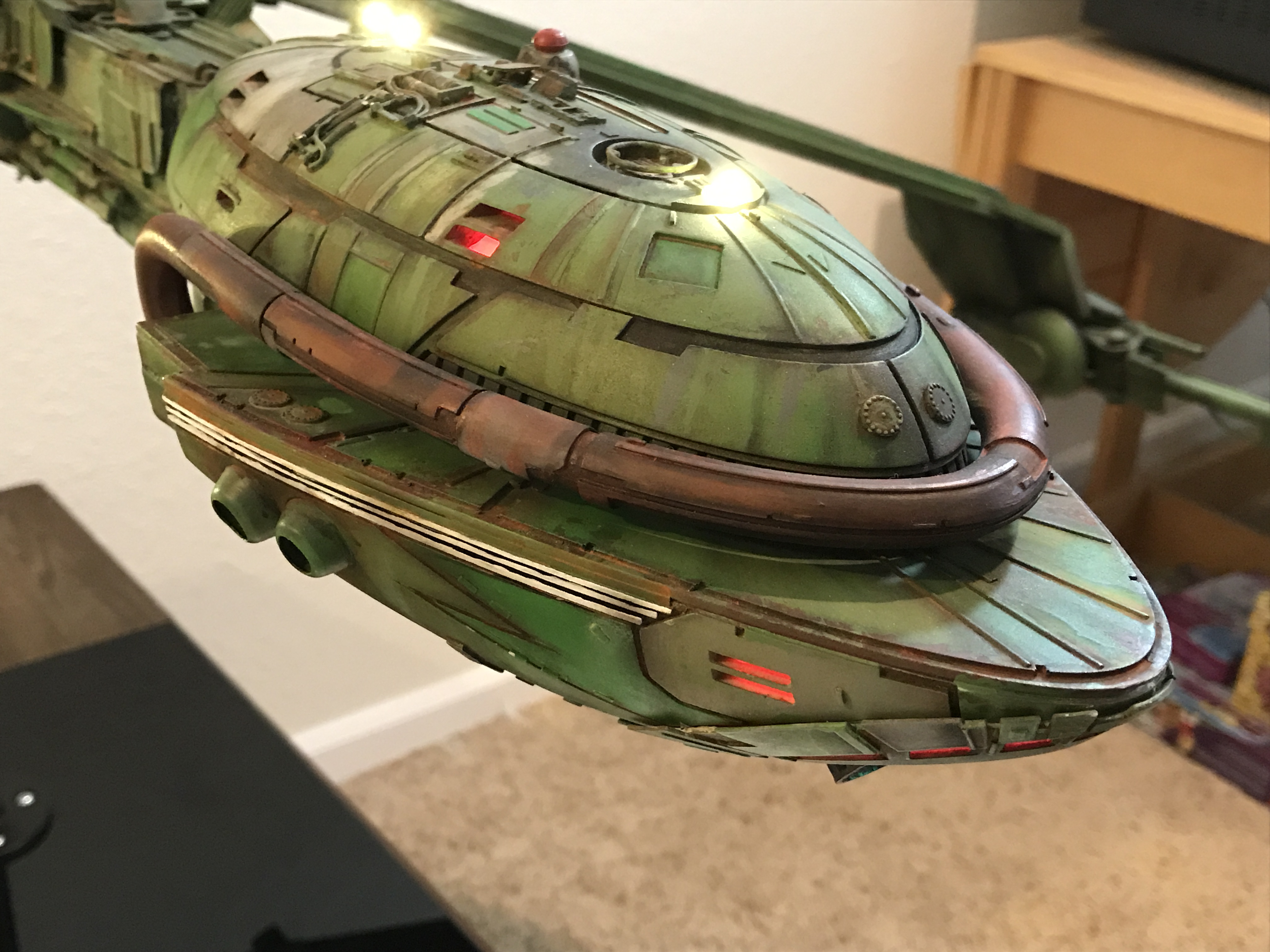 Studio Scale Klingon Bird of Prey NakedBrain