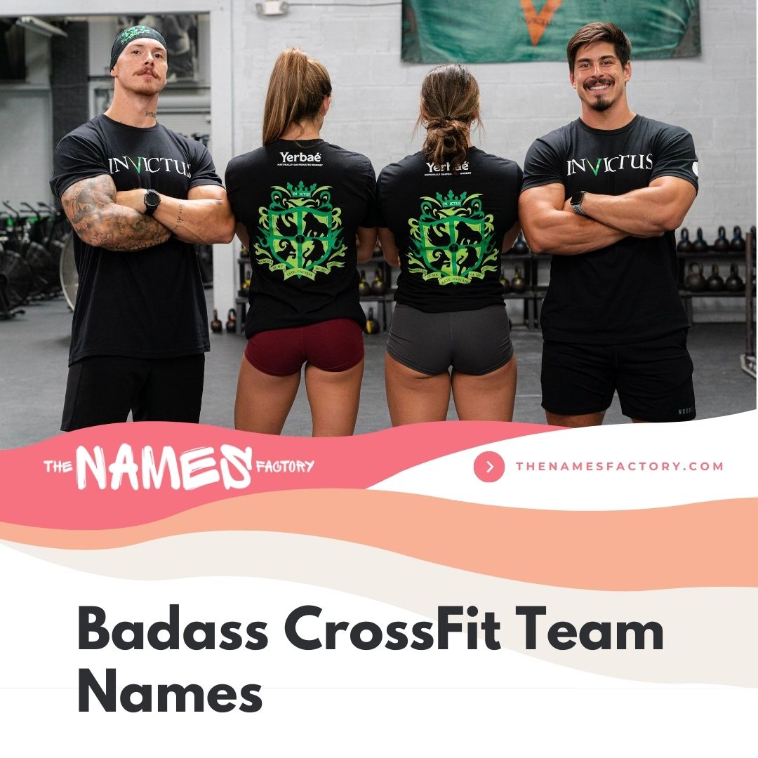 480+ CrossFit Team Names to Boost Your Gym Game