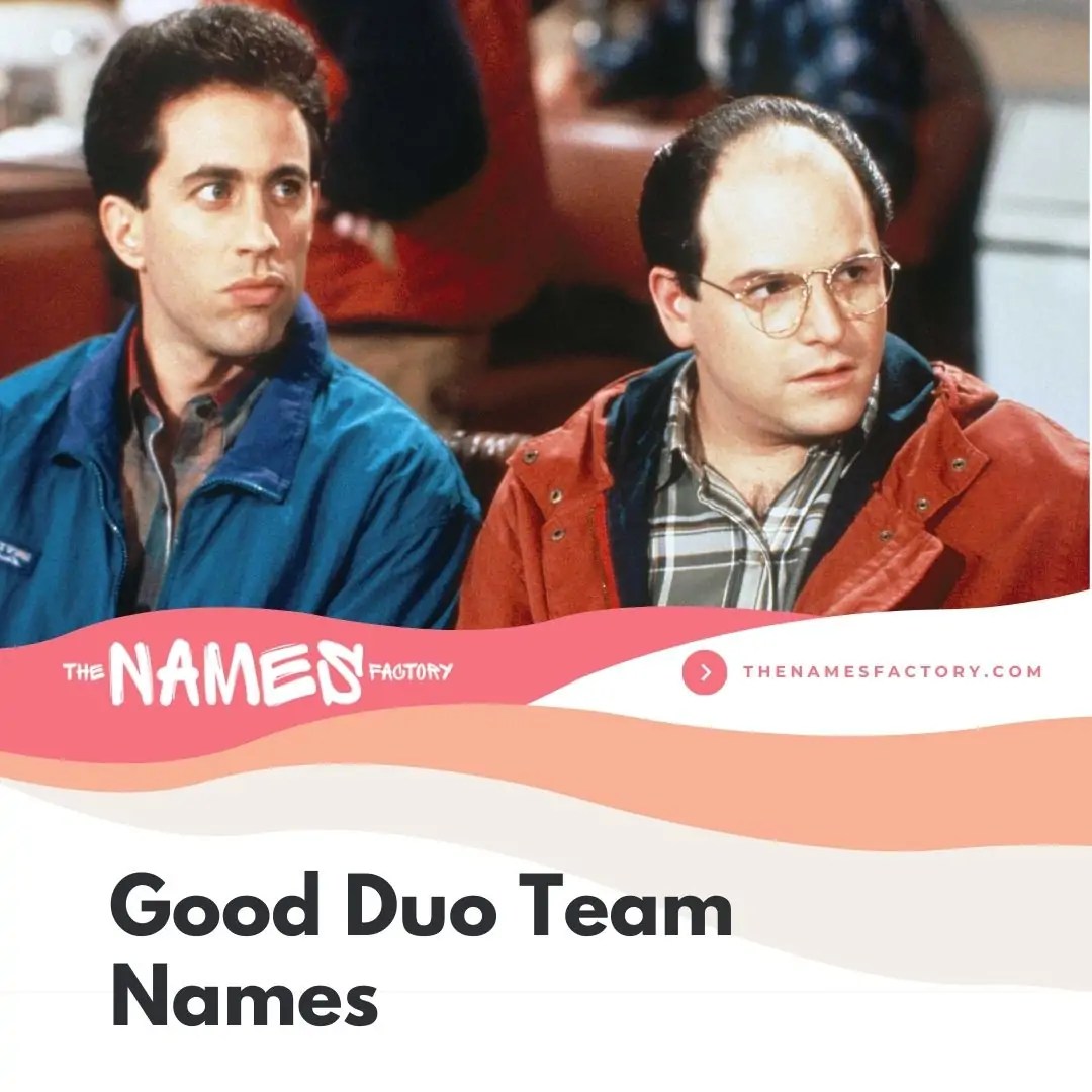 538 Awesome Duo Names for Dynamic Duos