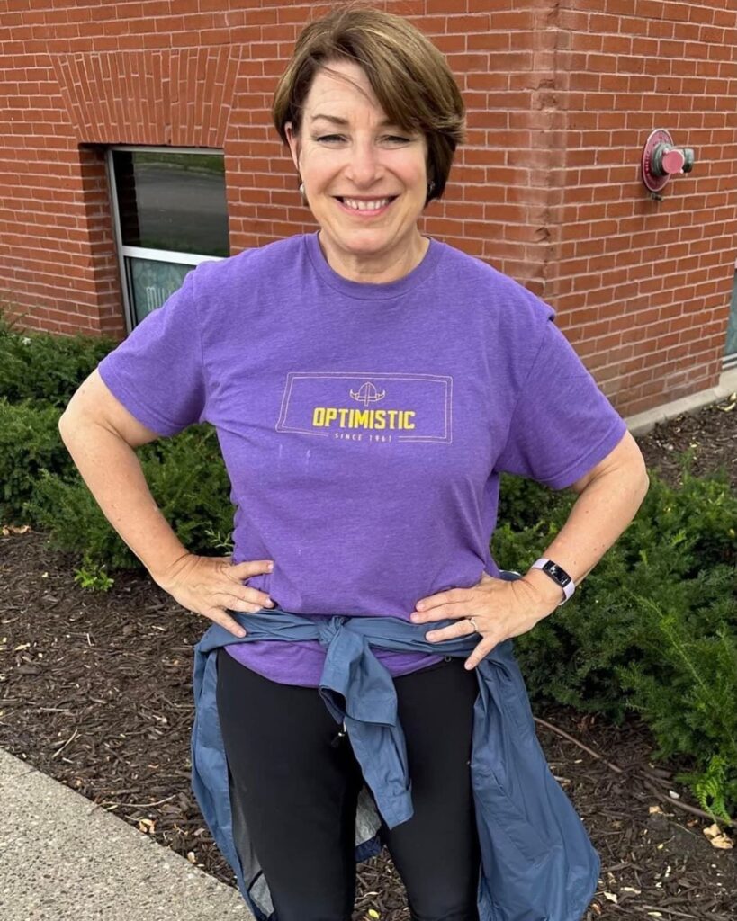 Amy Klobuchar Then and Now
