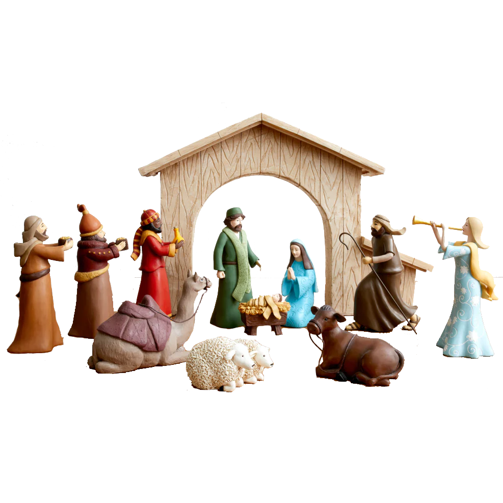 A ChristCentered Christmas Resin Nativity The Nativity Store