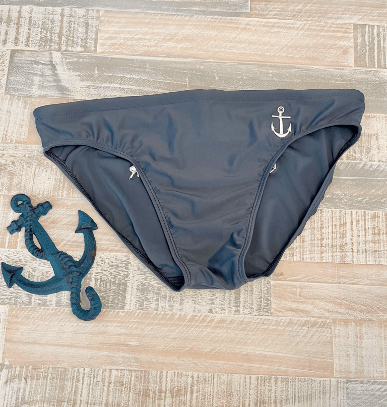 Bondi Diver Charcoal Mens Swimwear The Navy Diver