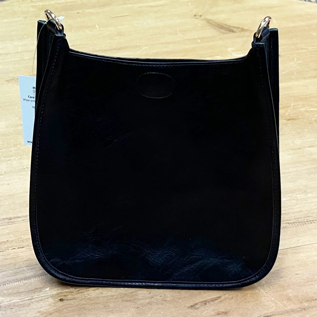 ahdorned large messenger bag, vegan leather The Needle Bug