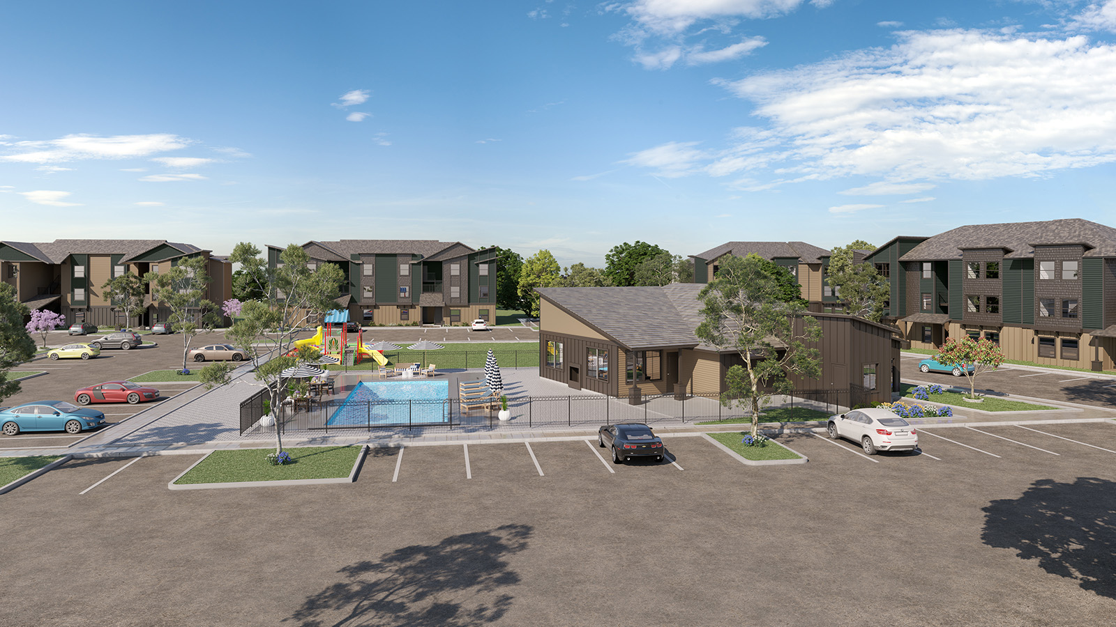 Reserve at Hunter Ridge Development Rendering Neighborly Ventures