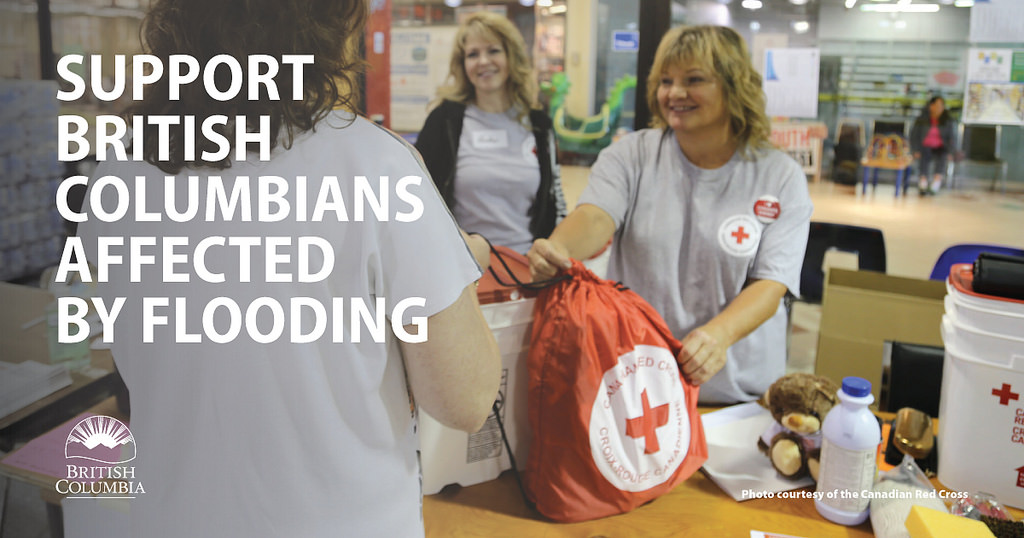 Province step up to help flood victims — will match donations up to 20