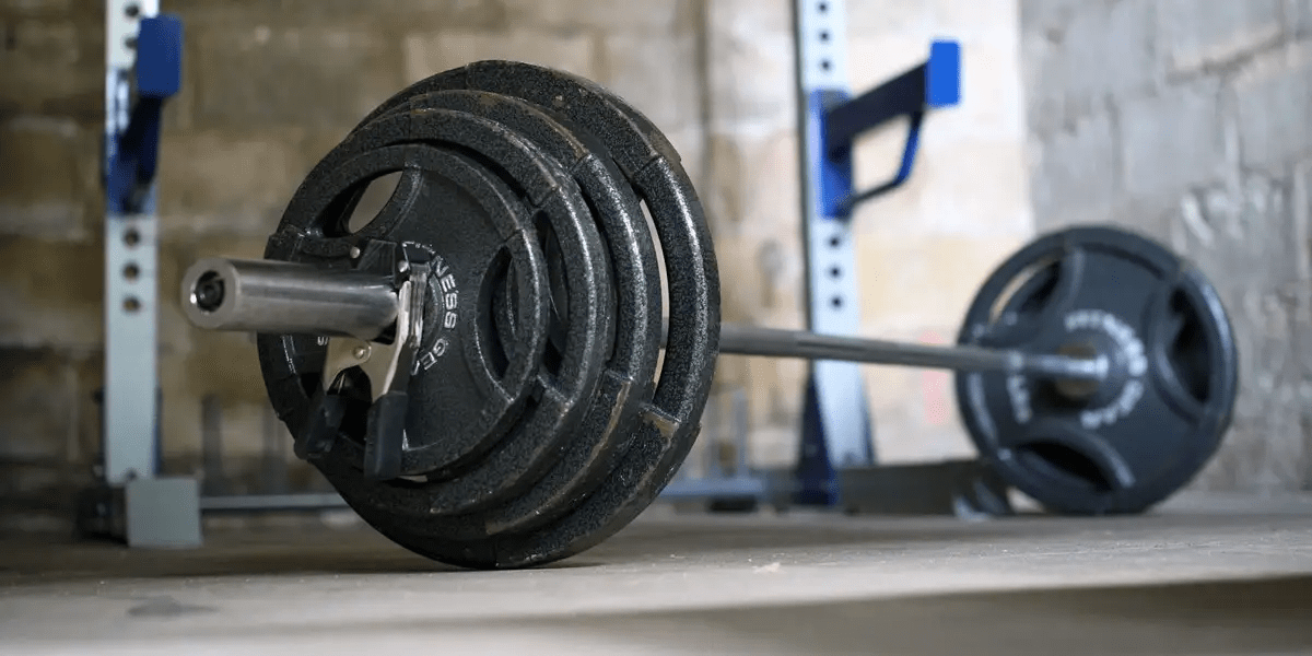 A Barbell And Iron Olympic Plates, The Only Thing You Need To Keep Fit