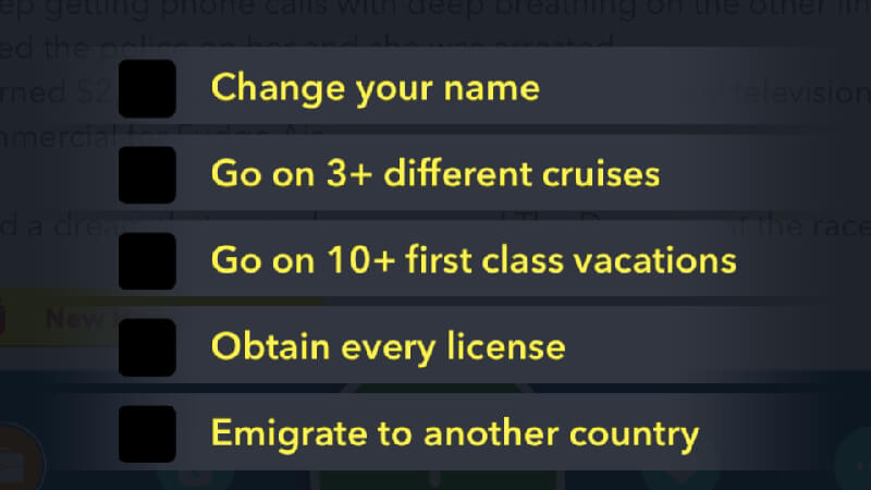 BitLife How to Complete the New Year, New You Challenge