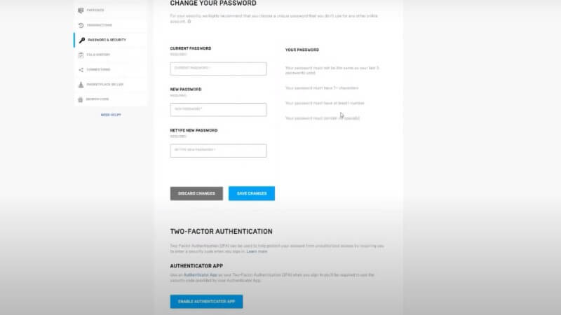 How to Enable Epic Games and Fortnite 2FA (Two-Factor.