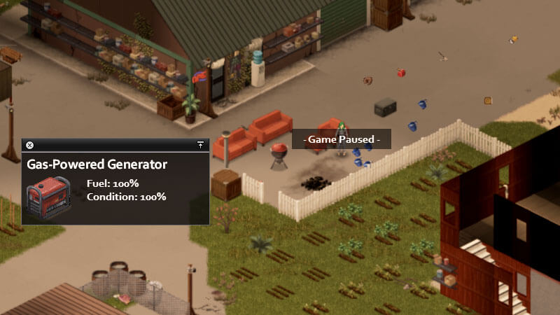 Project Zomboid How to Use Generators The Nerd Stash