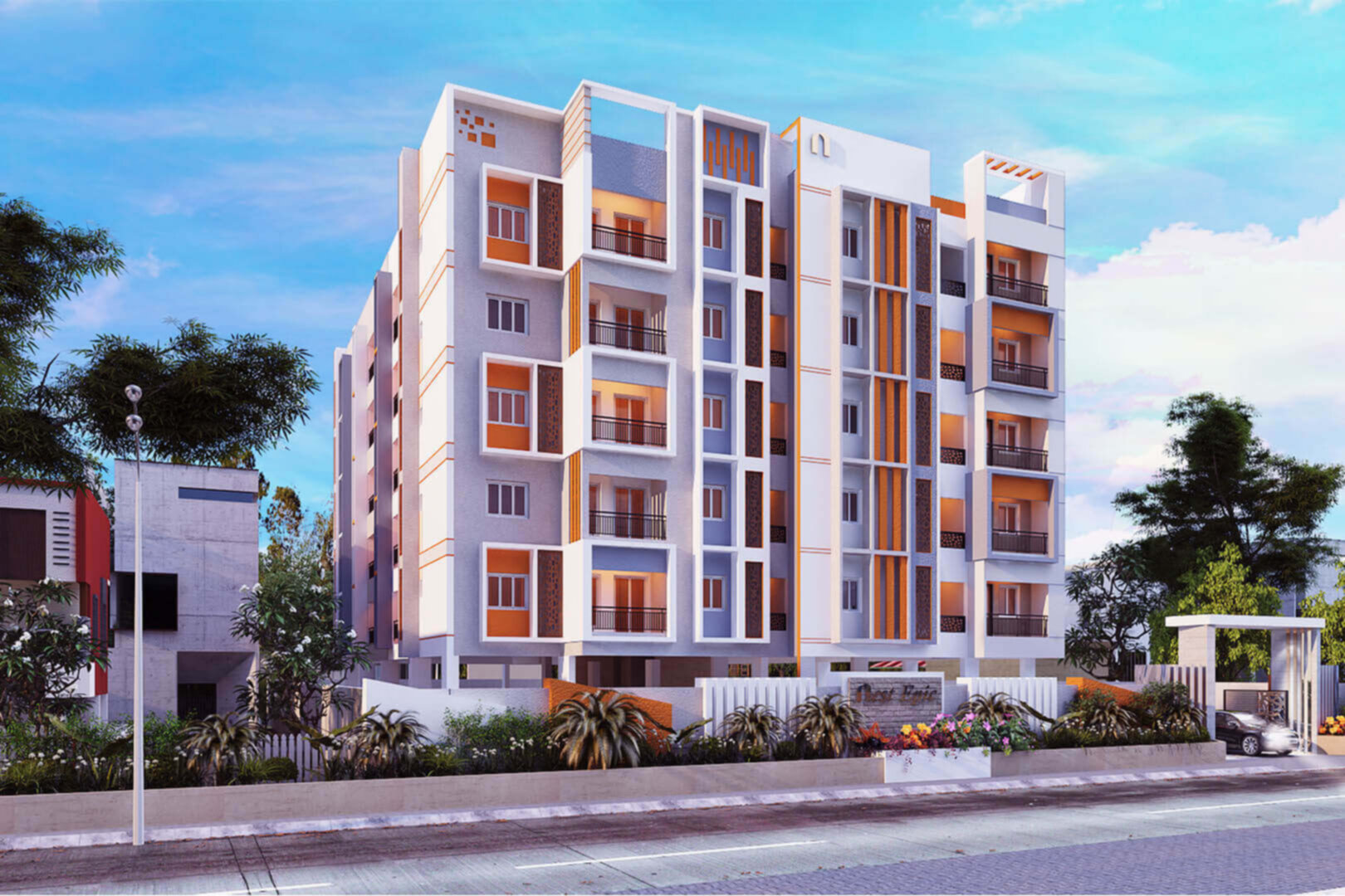 Nest Cosmos Home 2,3BHK Flats for Sale in Sholinganallur Flats in