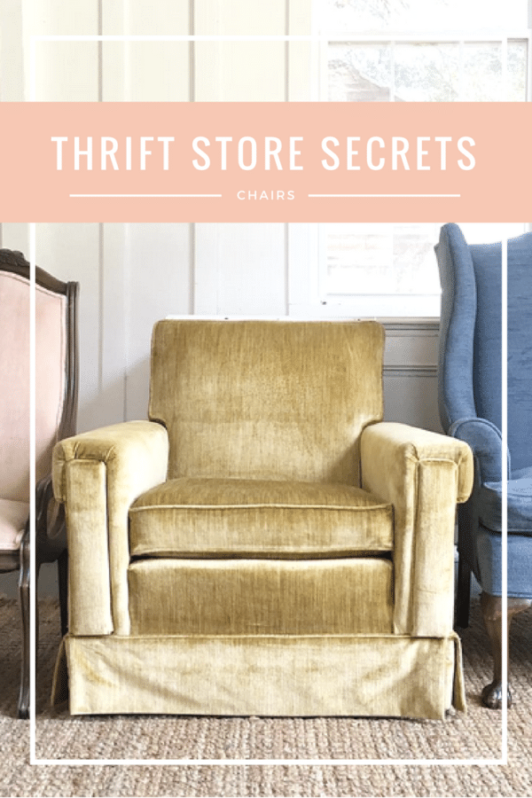 Thrift Store Secrets Chairs Nesting Place