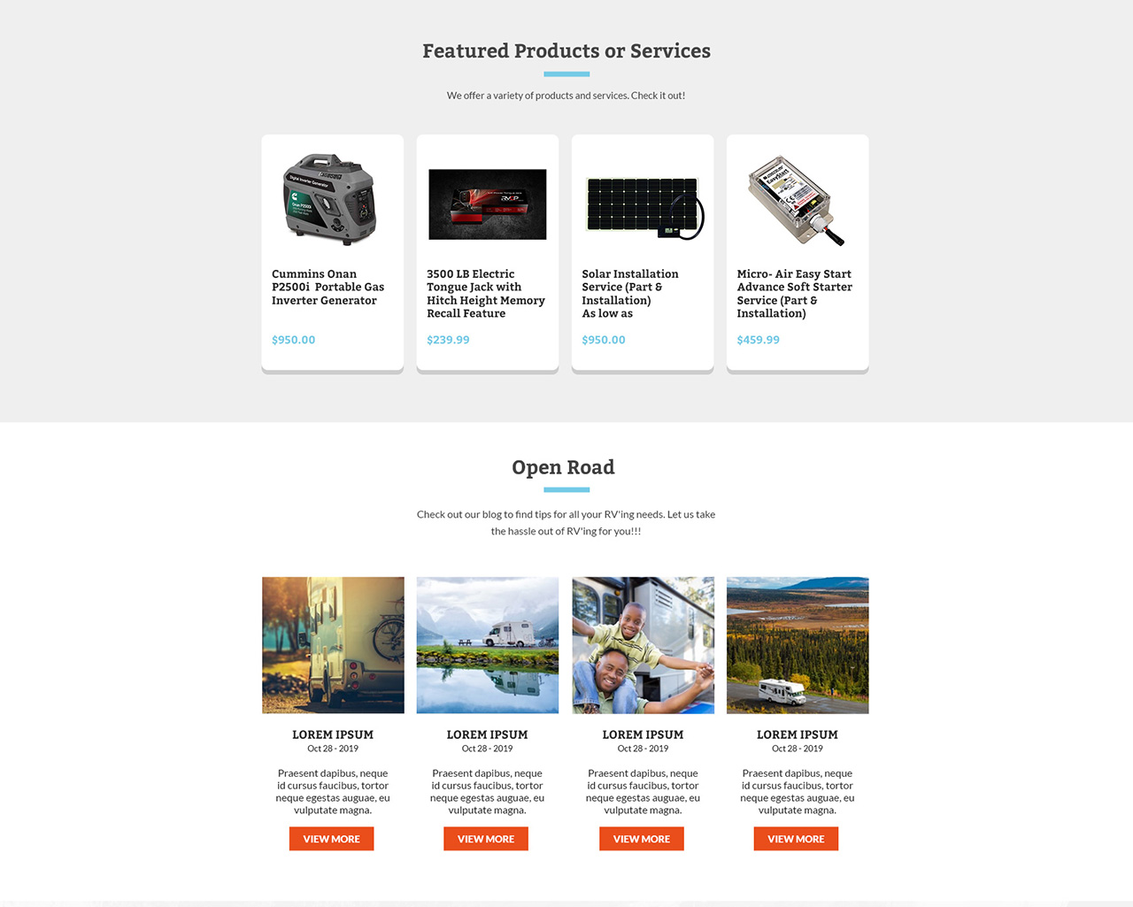 RV Supply Center The NetMen Corp