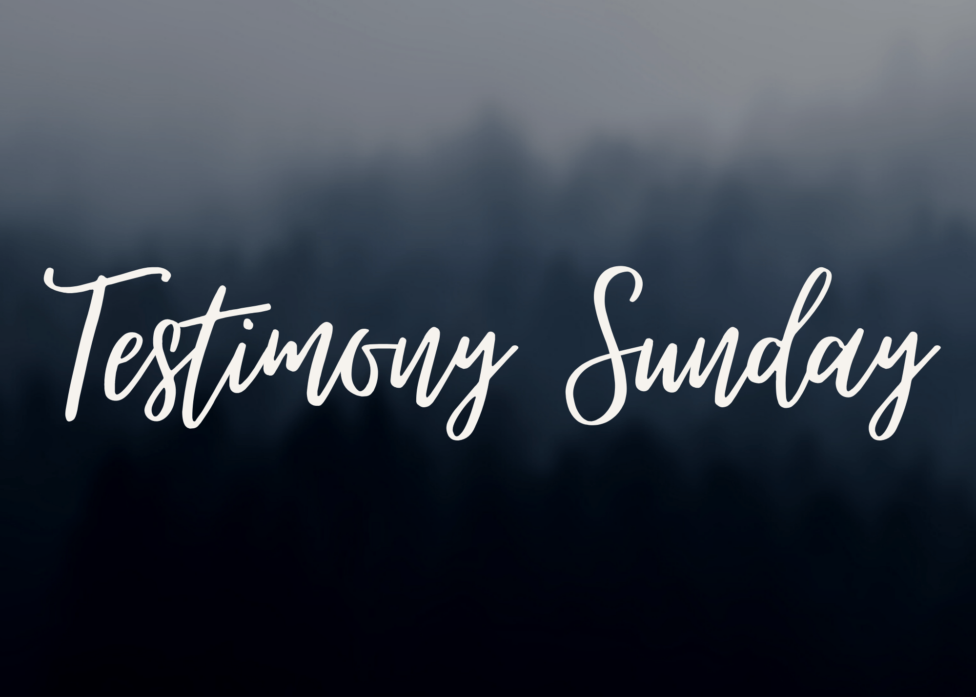 New Years Testimony Service New Community Covenant Church