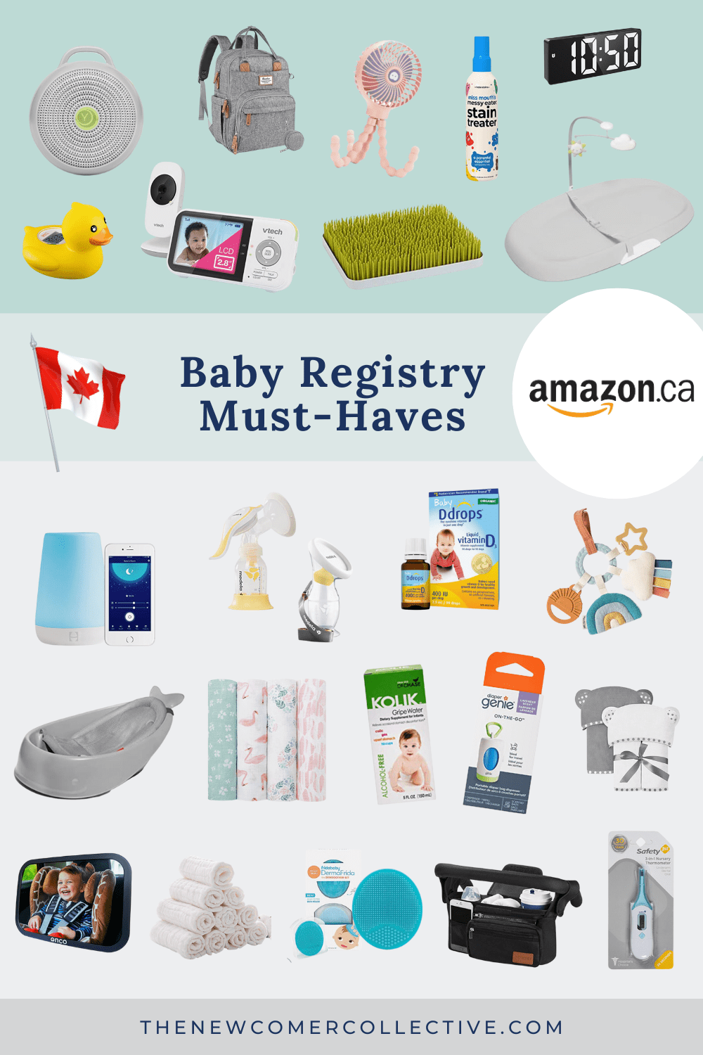 Hospital Bag + Baby Essentials (Amazon.ca) The Collective