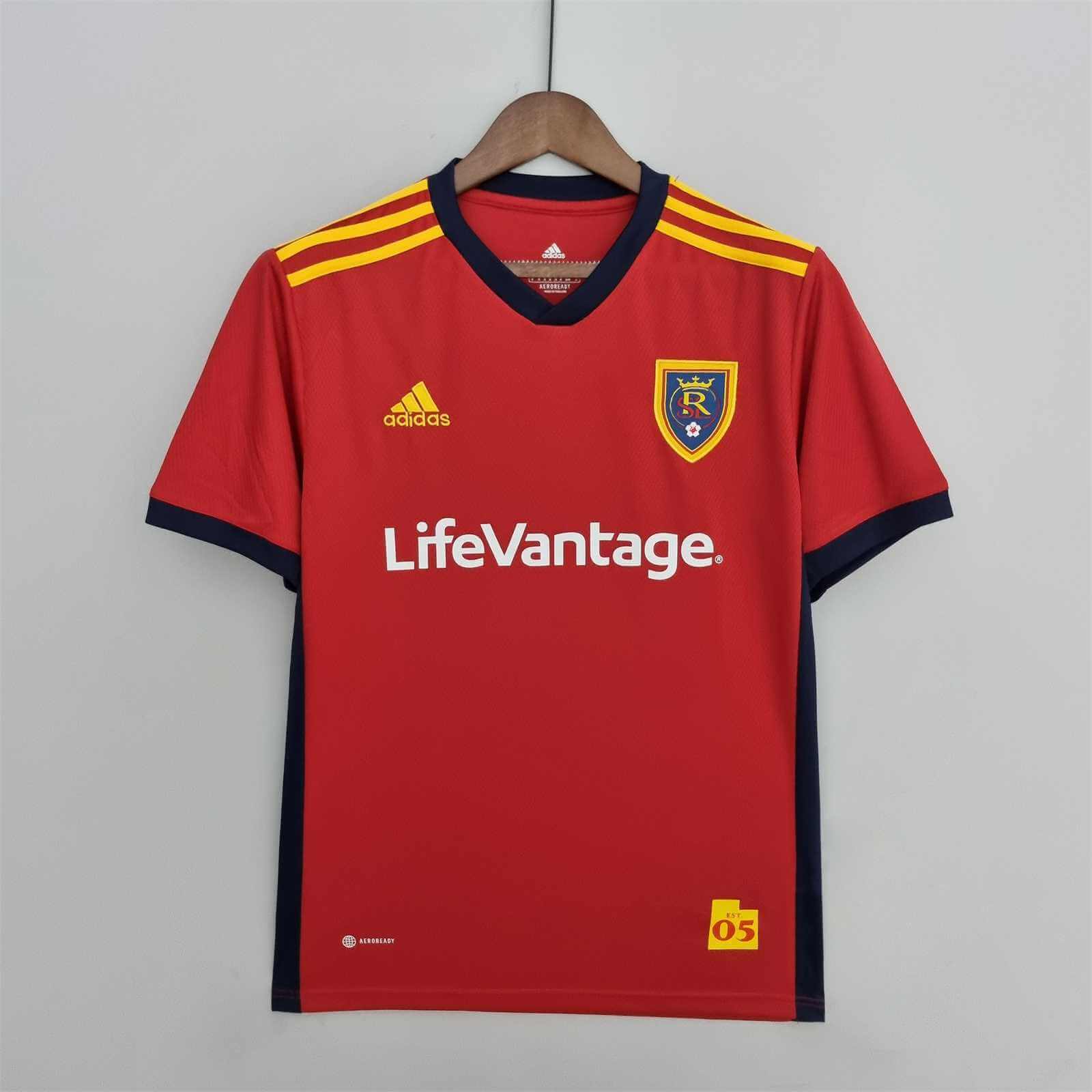 the New kits Real Salt Lake 22/23 Home Fan Version