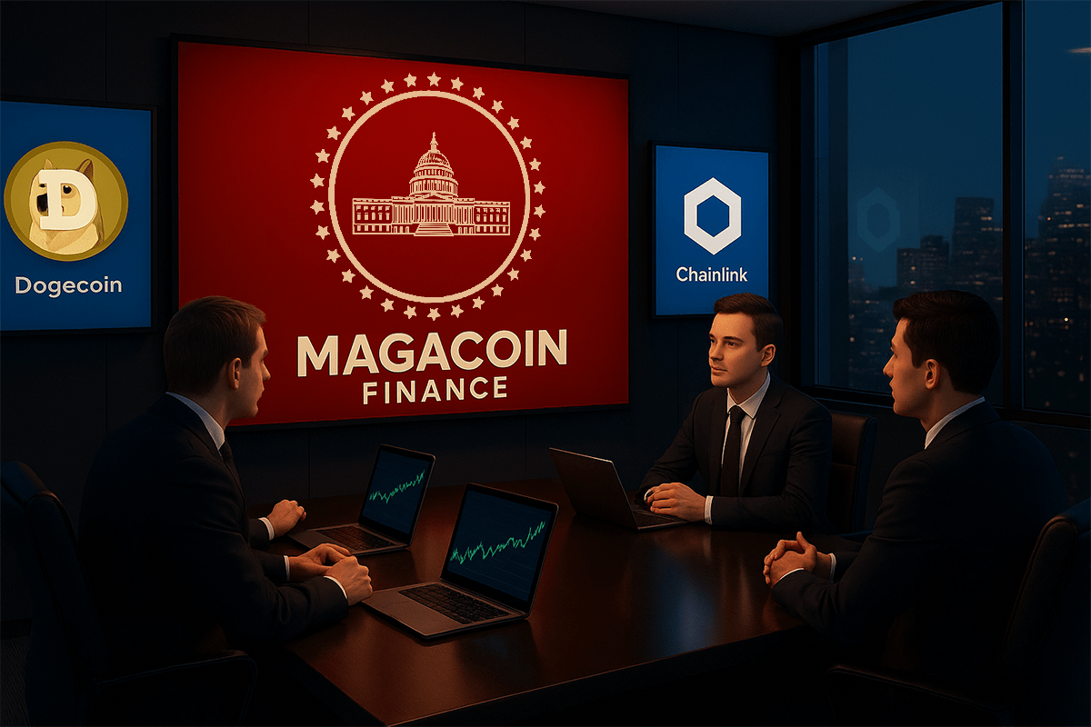 MAGACOIN FINANCE Surpasses $14.5M While DOGE and LINK Investors Pile In