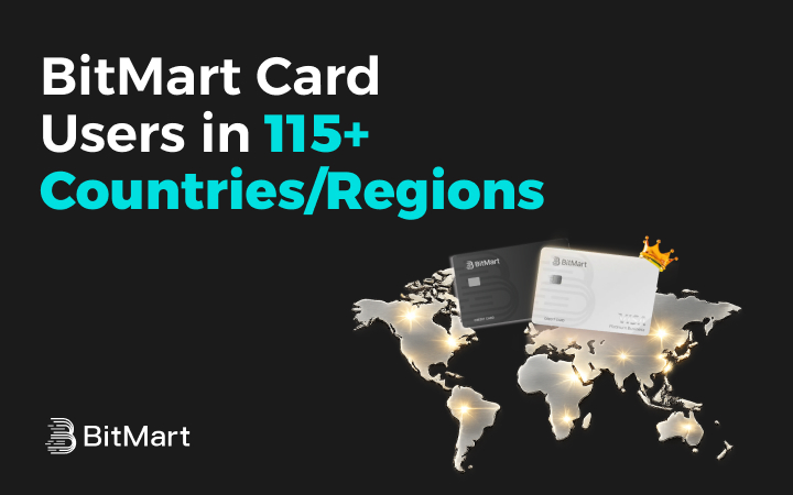 La carte BitMart étend sa portée mondiale à plus de 115 pays et dévoile ses avantages pour 2026 avec jusqu'à 5,5 % de remise en argent et plus de 300 $ de récompenses annuelles La carte BitMart étend sa portée mondiale à plus de 115 pays et dévoile ses avantages pour 2026 avec jusqu'à 5,5 % de remise en argent et plus de 300 $ de récompenses annuelles