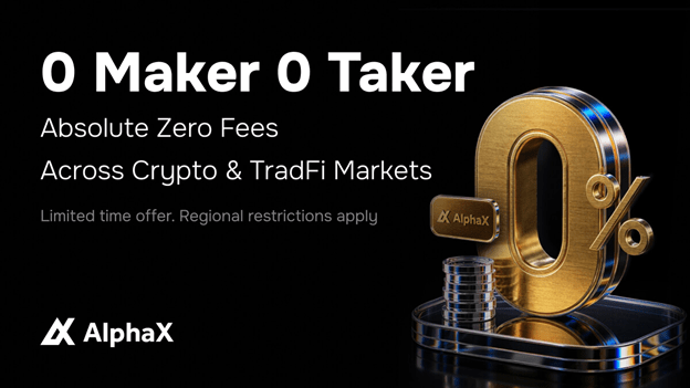 AlphaX déploie une initiative mondiale de trading sans frais sur les marchés TradFi et Crypto AlphaX déploie une initiative mondiale de trading sans frais sur les marchés TradFi et Crypto